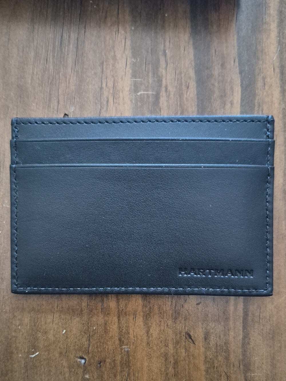 Hartmann Black Leather Card Case, NIB. - Picture 3 of 6